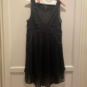 Very sheer tissue dress